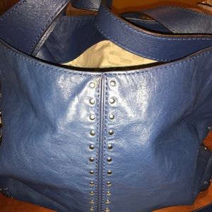 Michael kors leather chain link bag